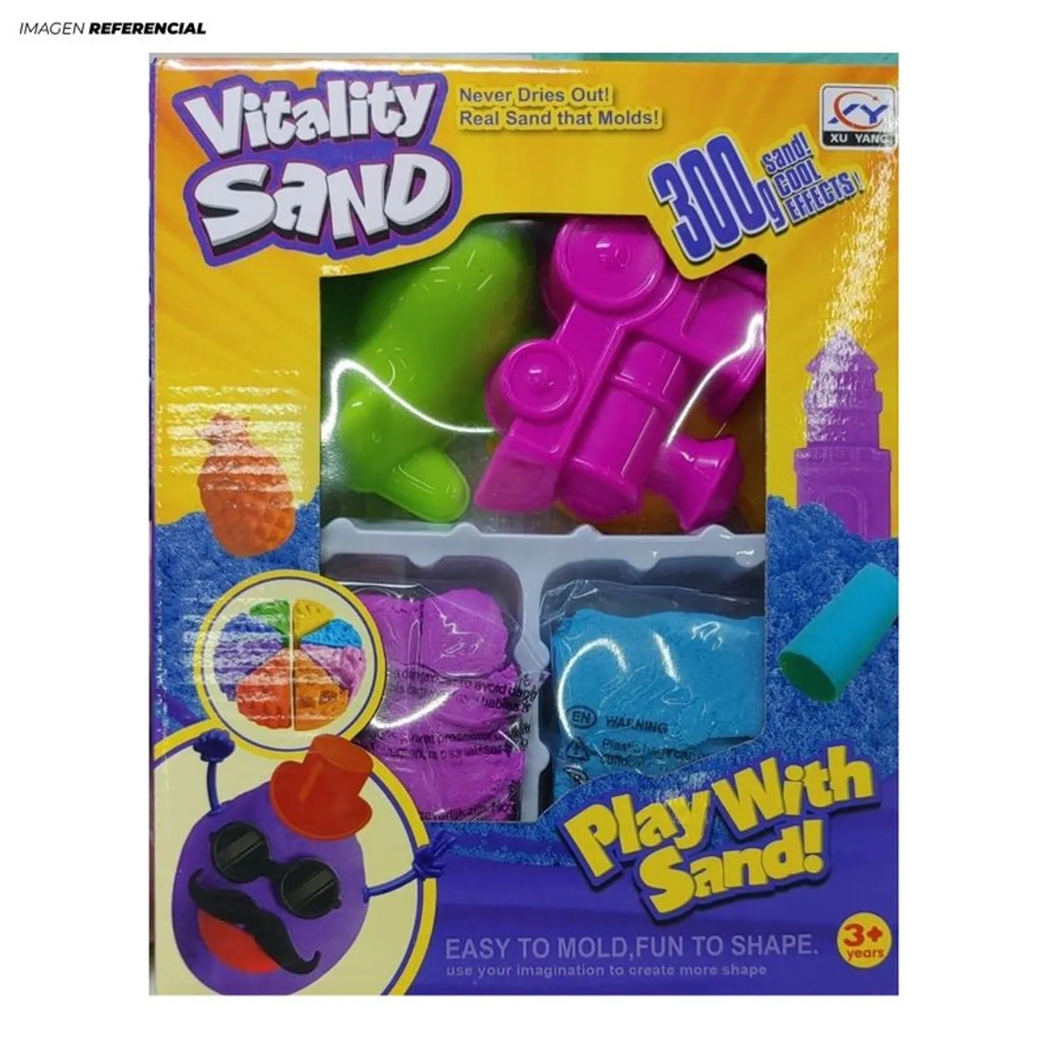 Sand With Molds 300 gram - 906