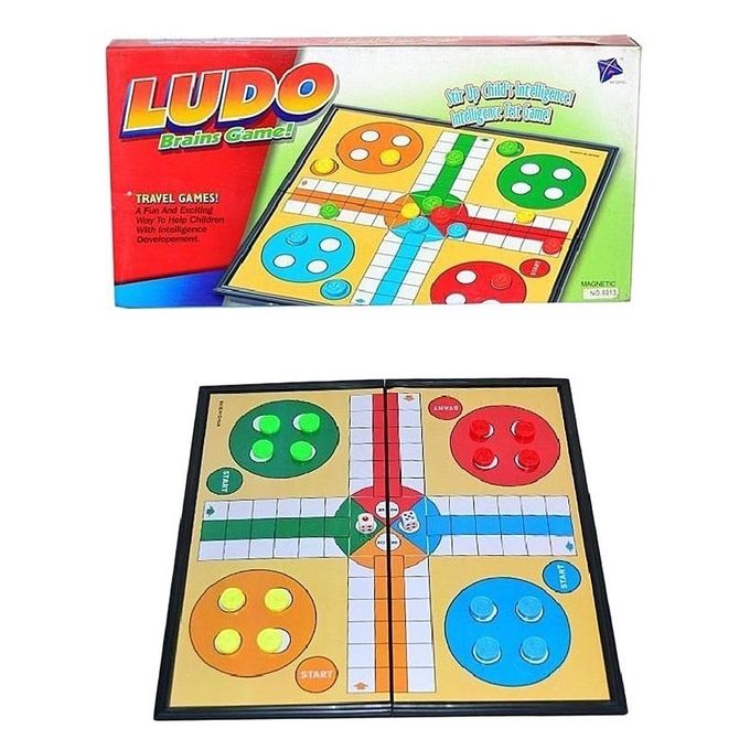Magnetic Travel Ludo Family Game - 602 - Default Title - Odeez | Educational Toys Pakistan 