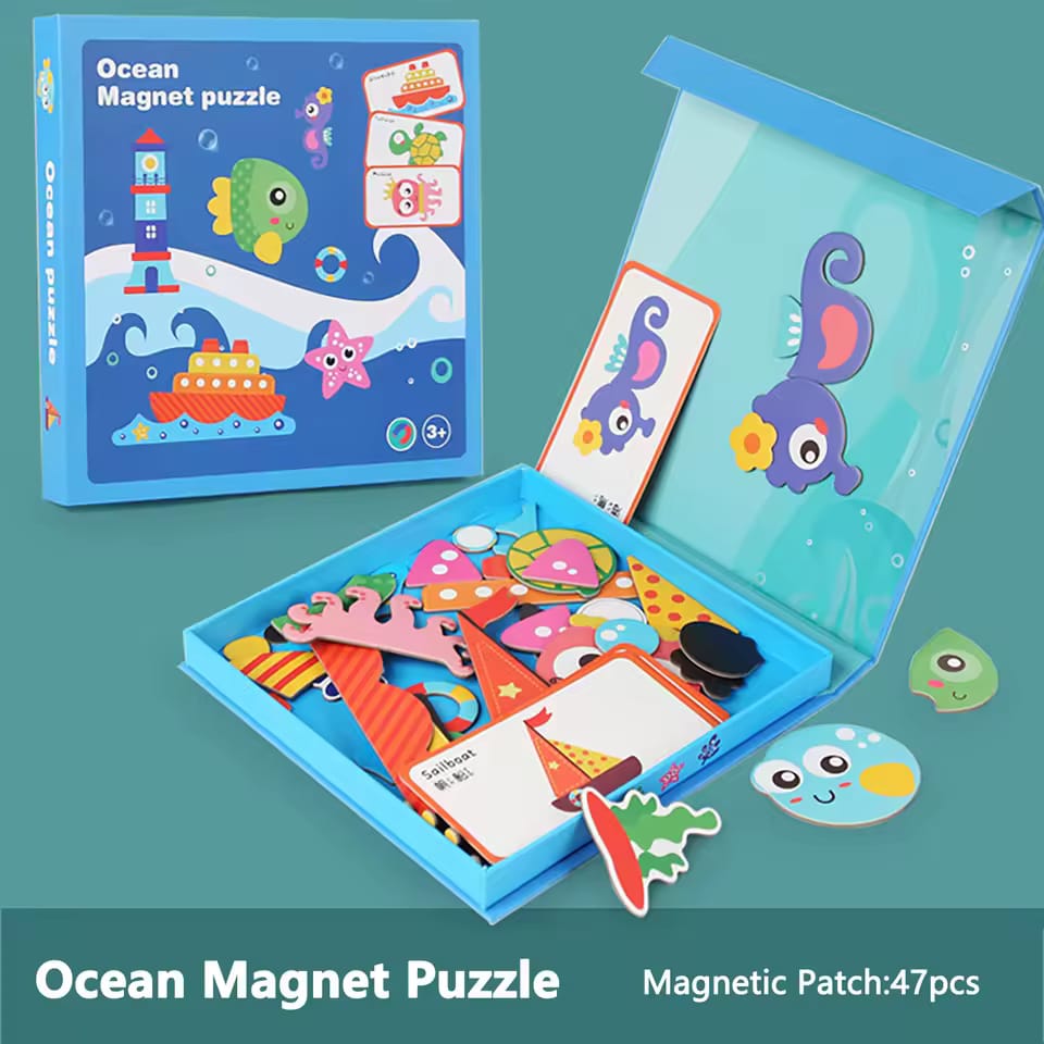 Ocean Magnetic Board Puzzle - 841