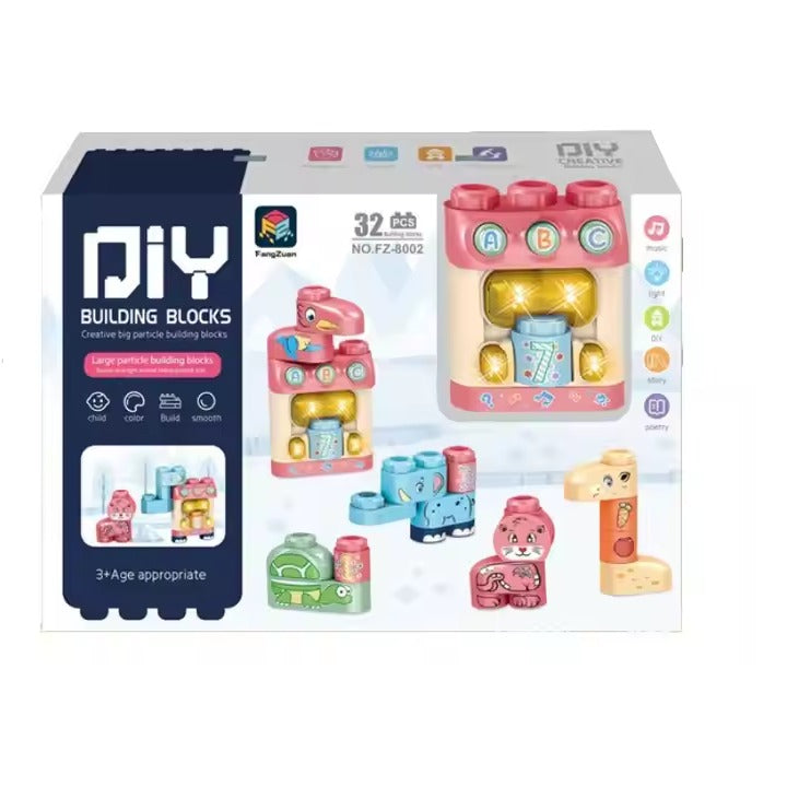 DIY Building Blocks - FZ-8002 - Default Title - Odeez | Educational Toys Pakistan 