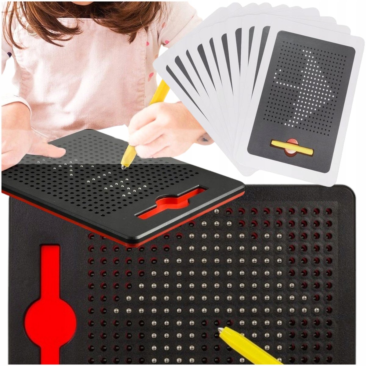 Small Freehand Magpad Drawing Pad with 10 Pattern Cards - 215 - Default Title - Odeez | Educational Toys Pakistan 