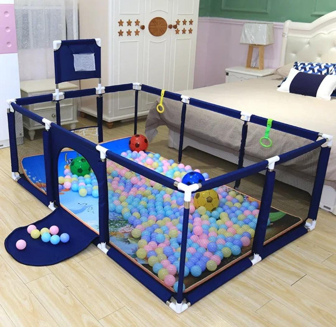 Buy Rectangle Safety Playpen Basketball and Football Arena for Kids at ...