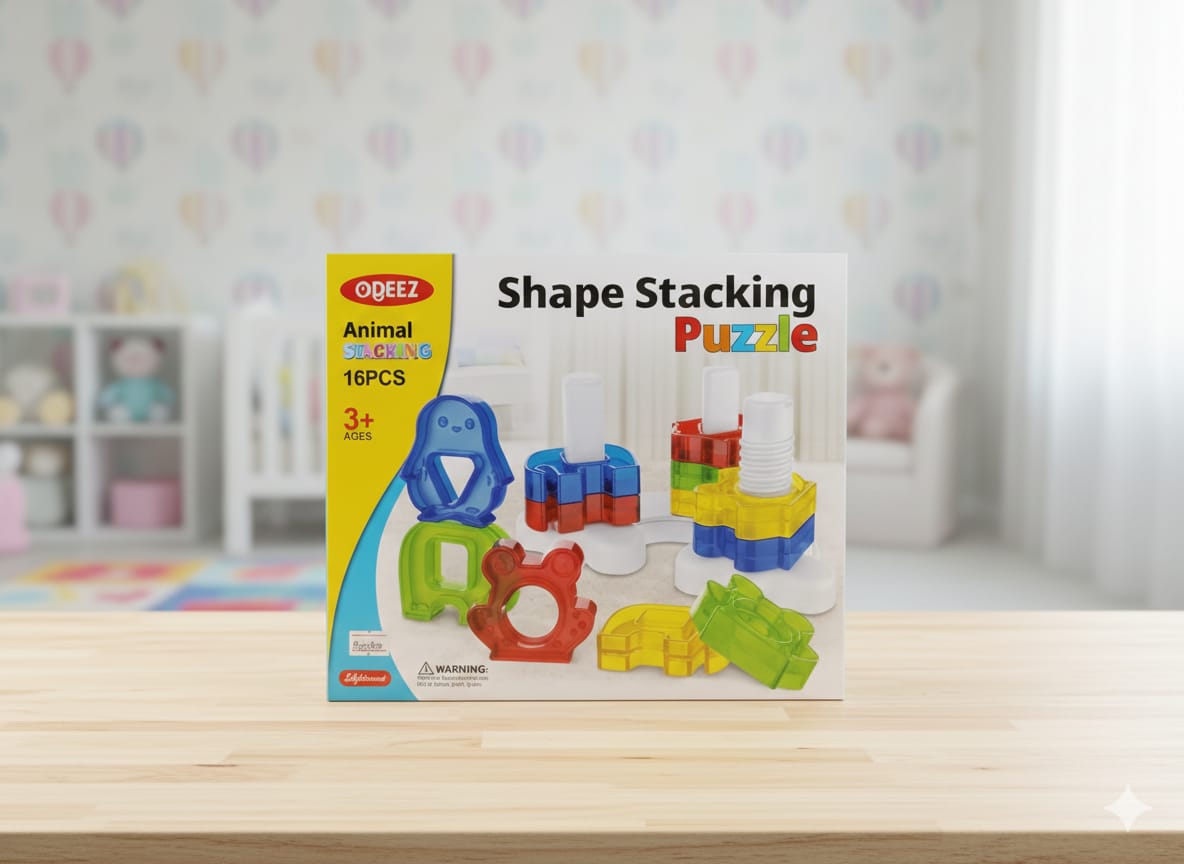 Shape Animal Stacking Puzzle - 011