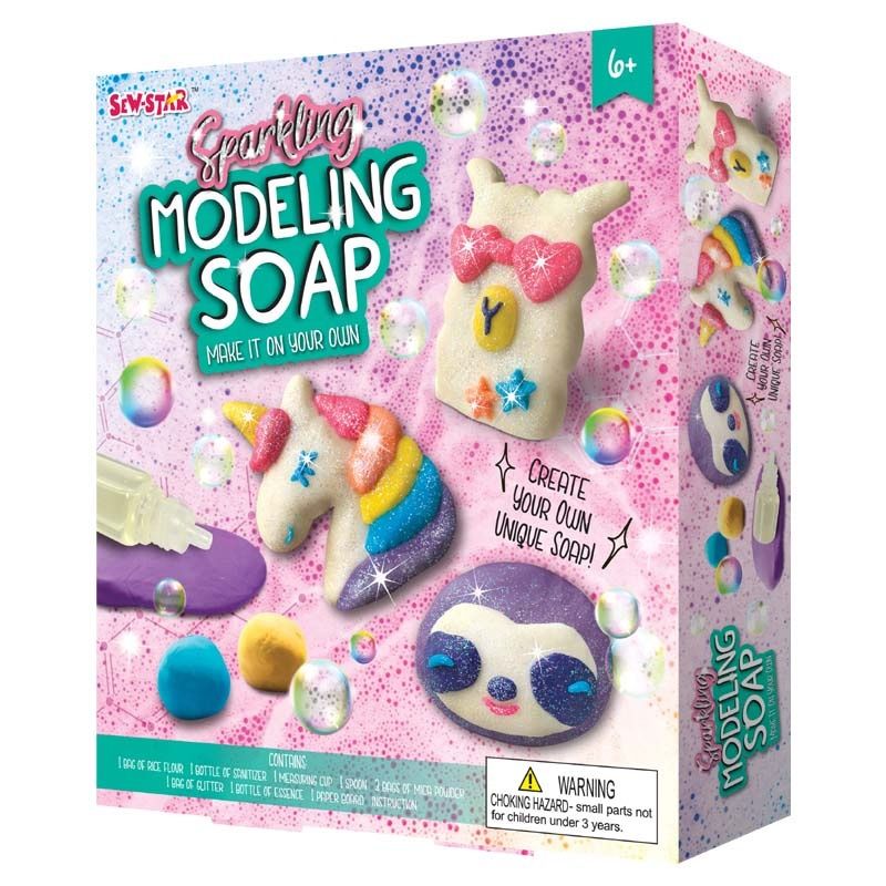 DIY Sparkling Modeling Soap Making Kit - 047 - Default Title - Odeez | Educational Toys Pakistan 