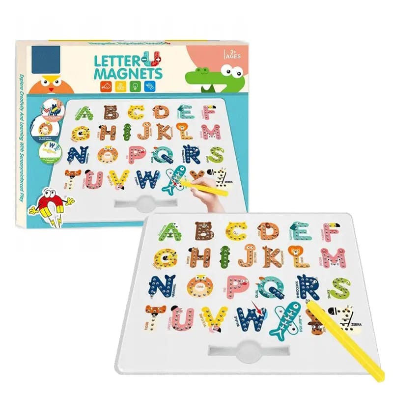 Magnetic Animal Alphabet Tracing Magpad - 211