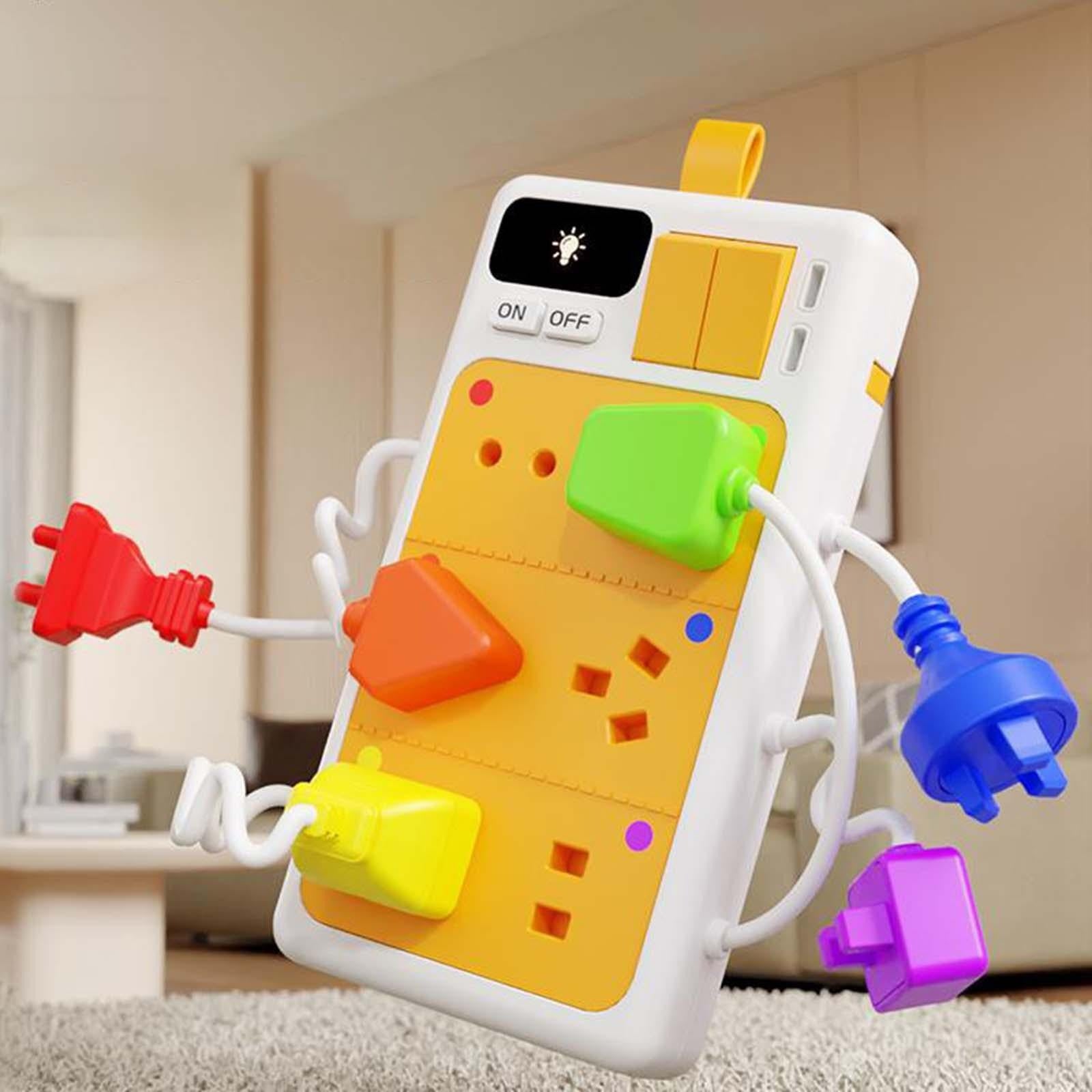 Busy Switch Board Fine Motor Activity Toy Light/Sound - 255