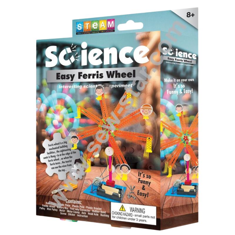 STEM Easy Ferris Wheel Experiment Kit - 128 - Default Title - Odeez | Educational Toys Pakistan 