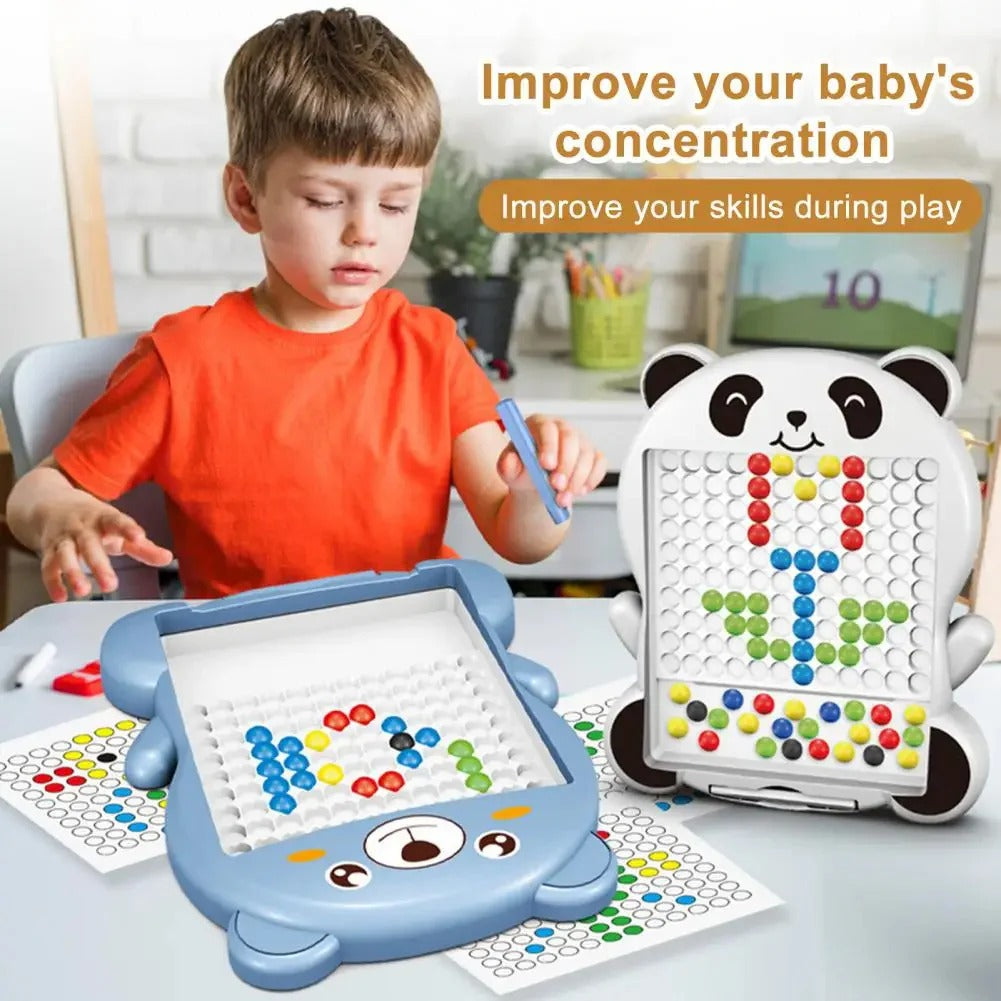 Panda Magnetic Bead Drawing Pattern Board - 646