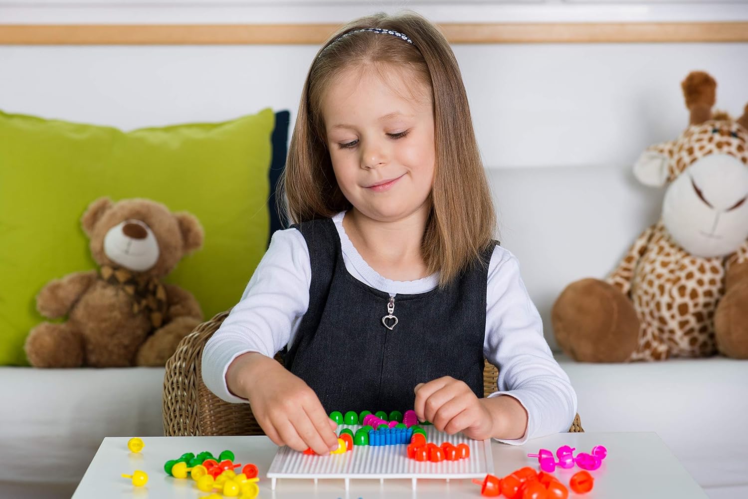 Creative Mosaic Pin Art Puzzle 180 pieces - 21A - Default Title - Odeez | Educational Toys Pakistan 