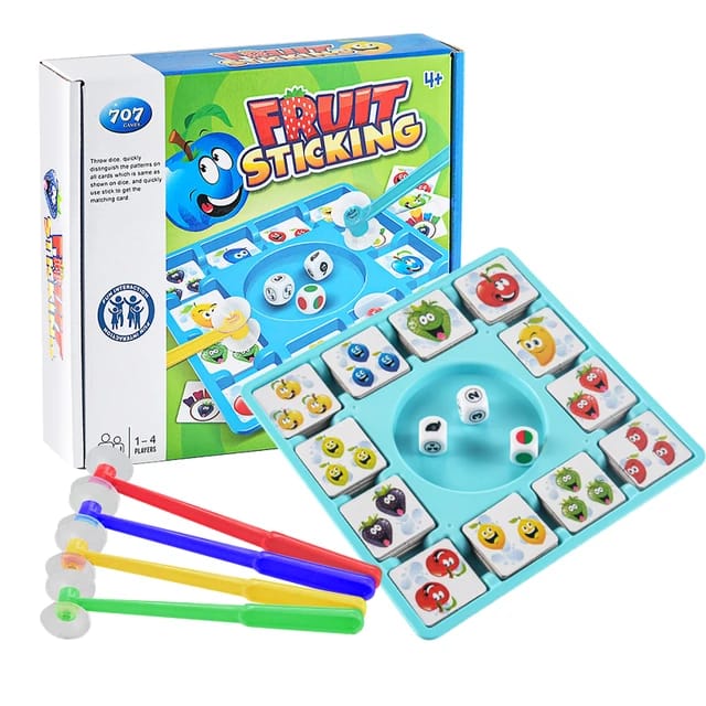 Fruit Sticking Color Number Cognition Activity - A13 - Default Title - Odeez | Educational Toys Pakistan 