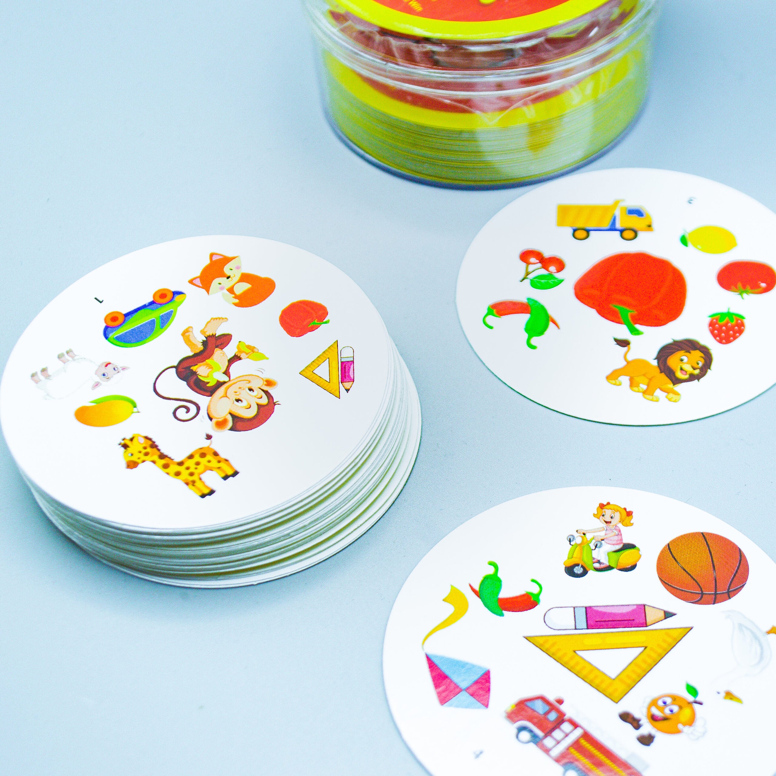 Spot it! Active Play with Acrylic Box - 46 Cards - 01A - Default Title - Odeez | Educational Toys Pakistan 