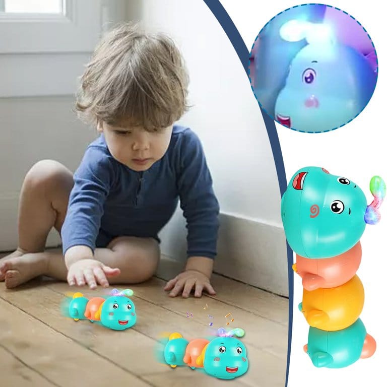 Magnetic Caterpillar with Light/Sound Toy Set - 777 - Default Title - Odeez | Educational Toys Pakistan 
