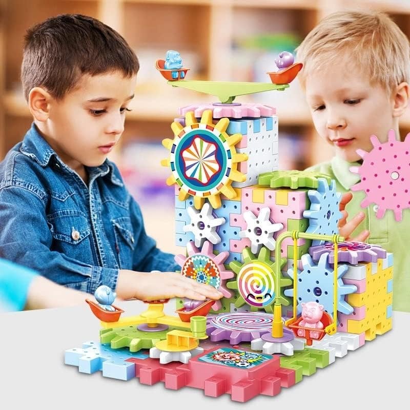 Magical Electronic Interlocking Gear Blocks - 83 Pieces - Default Title - Odeez | Educational Toys Pakistan 