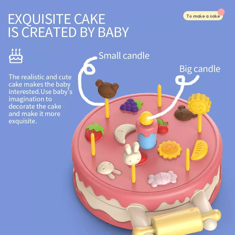 DIY Delicious Burger & Cake Clay Machine Set - 002 - Default Title - Odeez | Educational Toys Pakistan 