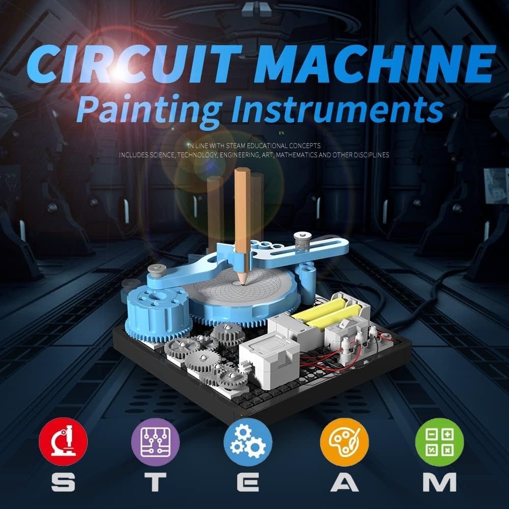 STEAM Electronics Exploration Circuit Machinery-Painting - 101 - Default Title - Odeez | Educational Toys Pakistan 