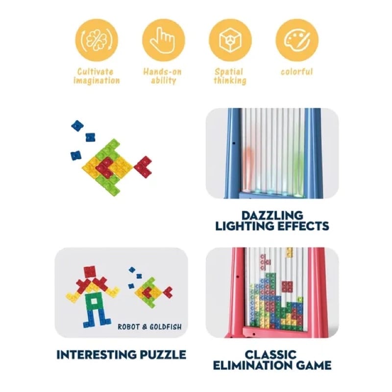 Tetris Building Fun Game Puzzle - 958 - Default Title - Odeez | Educational Toys Pakistan 