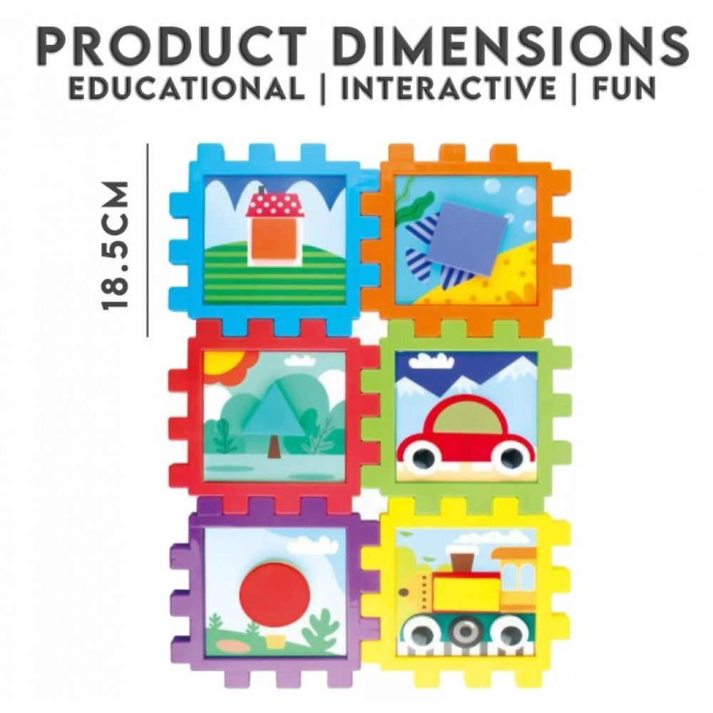 2 in 1 Button and Geometry Art Set - 403 - Default Title - Odeez | Educational Toys Pakistan 