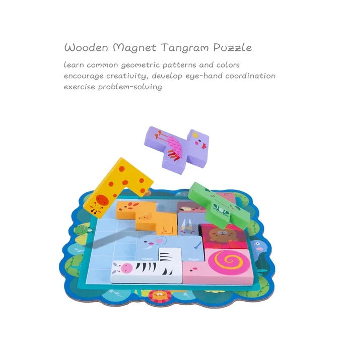 Magnetic Pattern Jigsaw Challenge - 32 Cards - Default Title - Odeez | Educational Toys Pakistan 