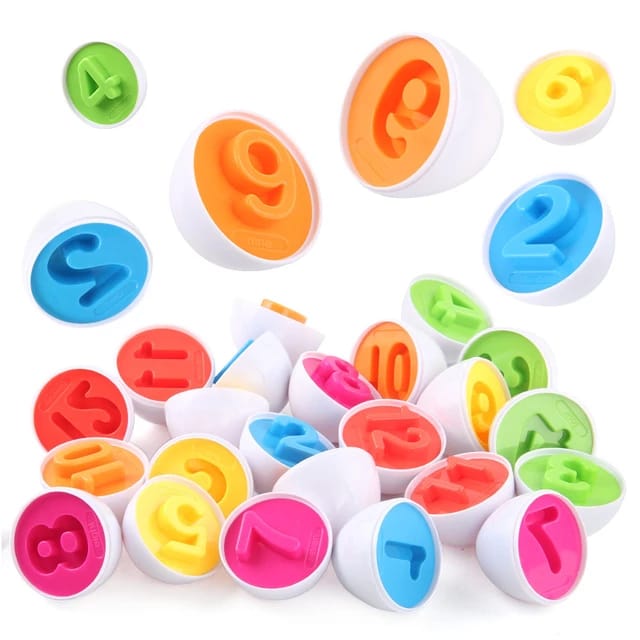 Matching Eggs Color Recognition and Count 26 Pieces - F27 - Default Title - Odeez | Educational Toys Pakistan 