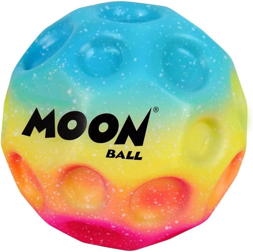 High Bounce Moon Anti Stress Ball Large - 873 - Default Title - Odeez | Educational Toys Pakistan 