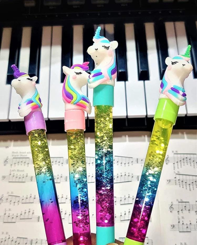 Unicorn Water Glitter Gel Pen - 1 piece - Default Title - Odeez | Educational Toys Pakistan 