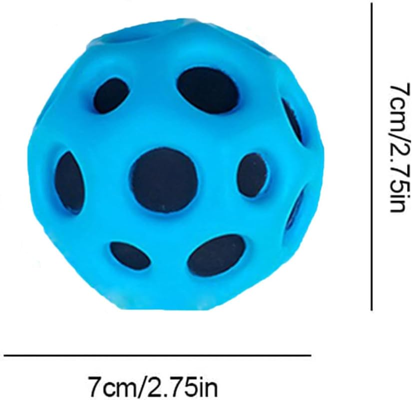 High Bounce Moon Anti Stress Ball Medium - 856 - Default Title - Odeez | Educational Toys Pakistan 