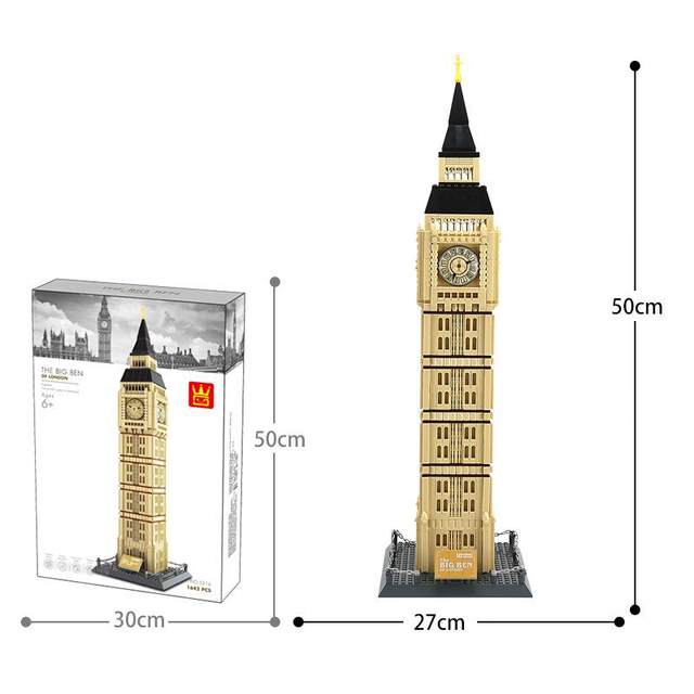 The BIG BEN London Building Blocks Construction - 1660 pieces - Default Title - Odeez | Educational Toys Pakistan 