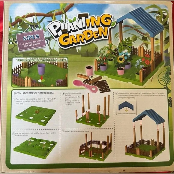 Planting Growing Garden Set 51 pieces - 51A - Default Title - Odeez | Educational Toys Pakistan 