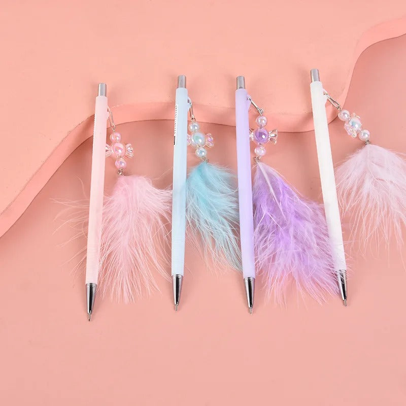 Creative Candy Feather Clutch Pen - 133 - Default Title - Odeez | Educational Toys Pakistan 