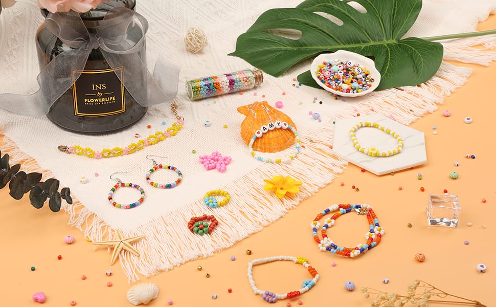 DIY Beads for Jewelry Making Kit Arts and Crafts - 038 - Default Title - Odeez | Educational Toys Pakistan 