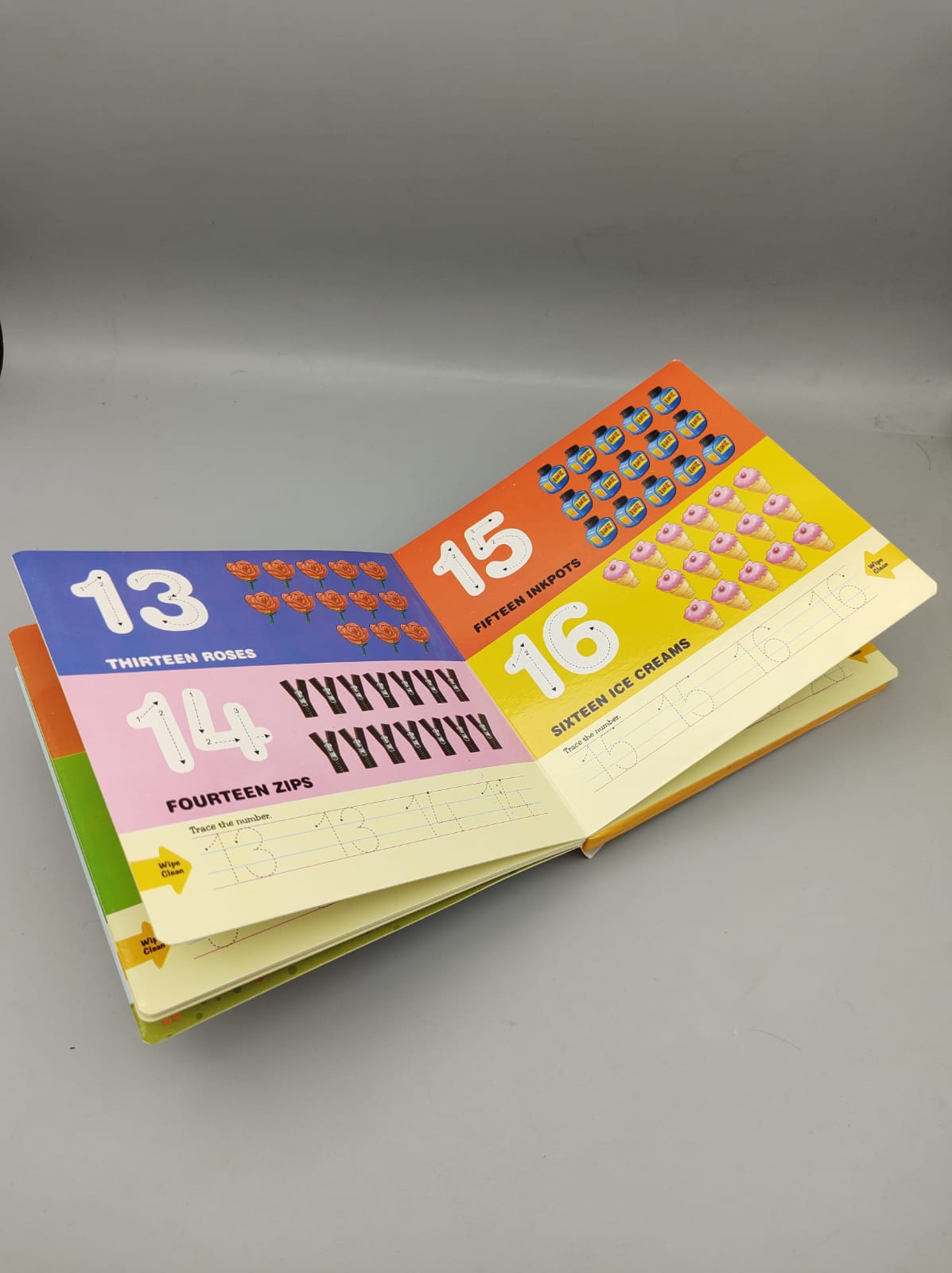 123 Numbers Write & Wipe Activity Book - 821 - Default Title - Odeez | Educational Toys Pakistan 