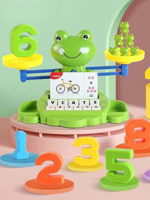 Multifunction Best Frog Digital Balance with Spelling Kit - 009 - Default Title - Odeez | Educational Toys Pakistan 