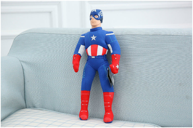 Captain America Figure Superhero Plush Toys - 40cm - Default Title - Odeez | Educational Toys Pakistan 