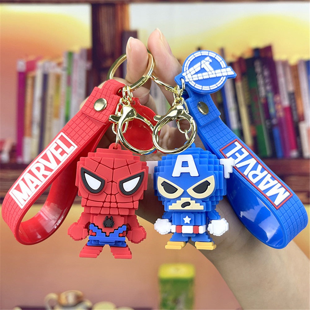 Pixel Marvel Avengers Keychain without Ring - 684 - Default Title - Odeez | Educational Toys Pakistan 