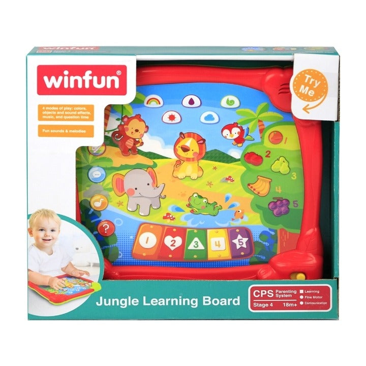 Winfun - Jungle Learning Board - Default Title - Odeez | Educational Toys Pakistan 