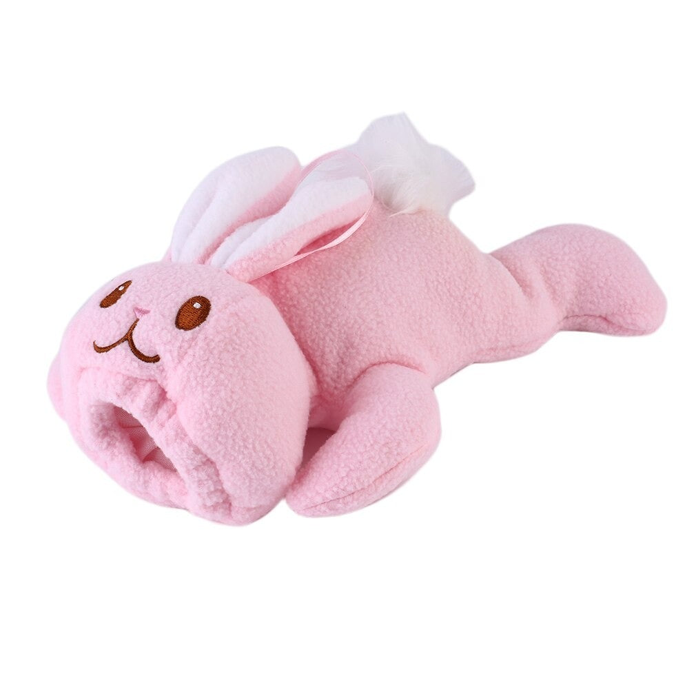 Bunny Character Plush Feeder Cover Pink - 385 - Default Title - Odeez | Educational Toys Pakistan 