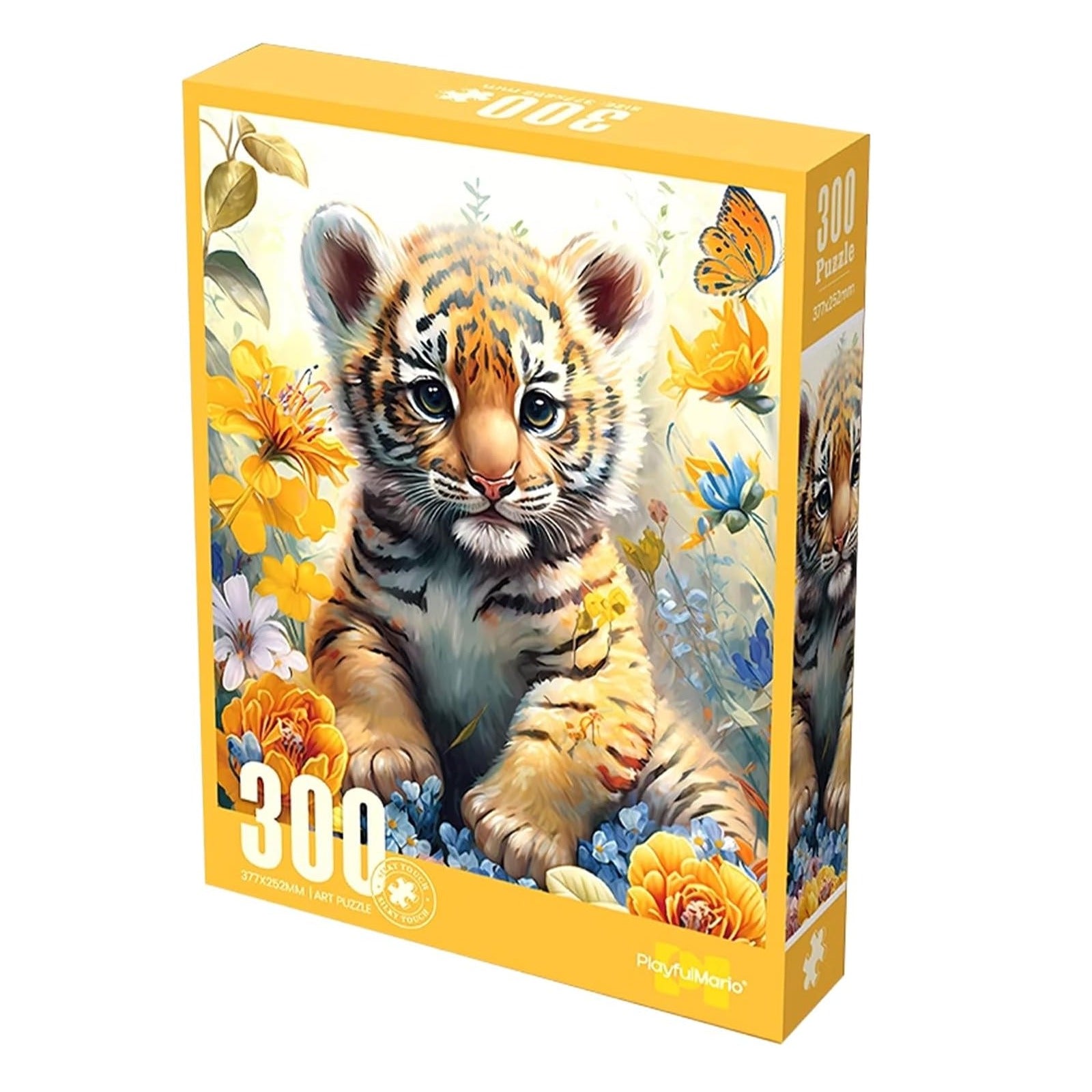 Cute Tiger Flower Grove Jigsaw Puzzles for Adults - 300 pieces - Default Title - Odeez | Educational Toys Pakistan 