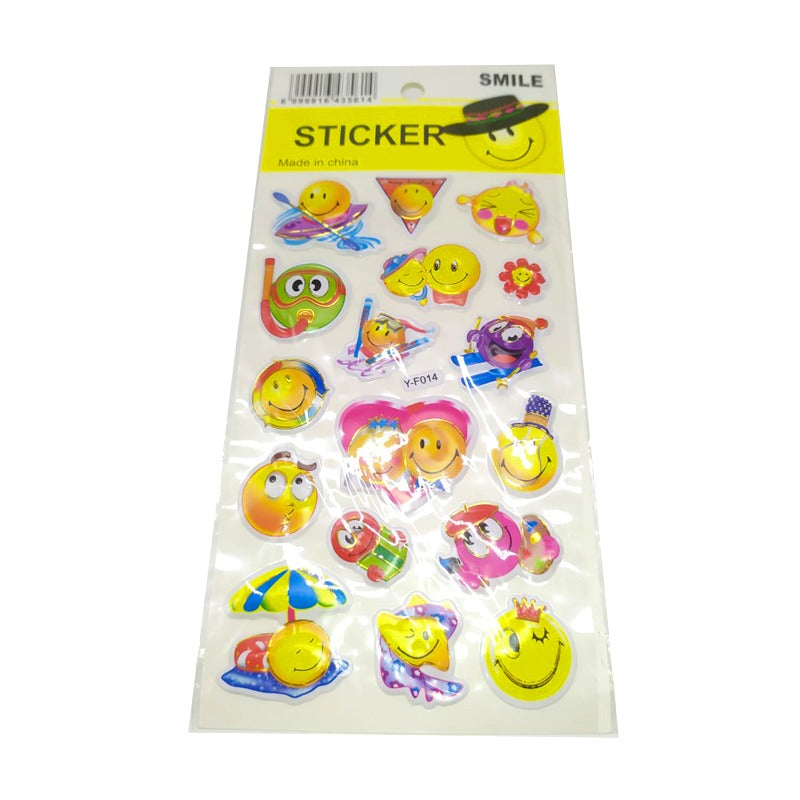 Smile Sticker Sheet Random Design - 887 - Default Title - Odeez | Educational Toys Pakistan 