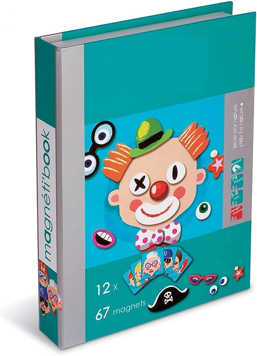 Crazy Face Clown Magnetic Puzzle Book - Default Title - Odeez | Educational Toys Pakistan 
