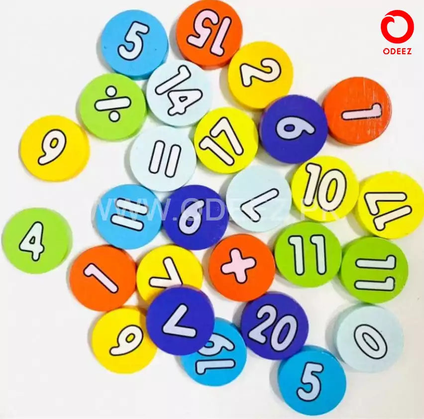 2 in 1 Digital Clock Mathematics Learning Kit - Default Title - Odeez | Educational Toys Pakistan 