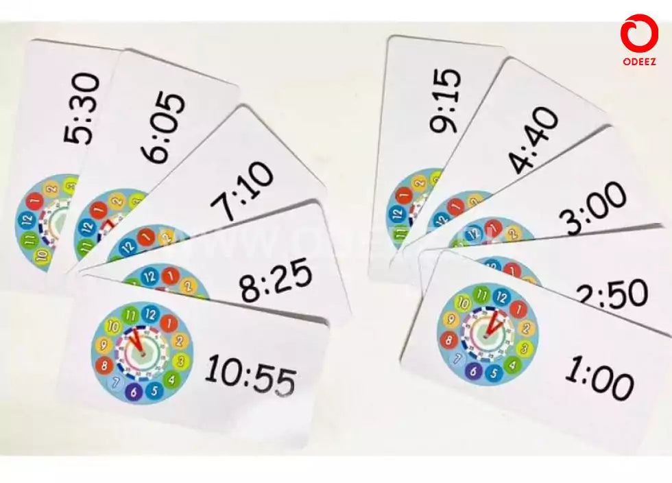 2 in 1 Digital Clock Mathematics Learning Kit - Default Title - Odeez | Educational Toys Pakistan 