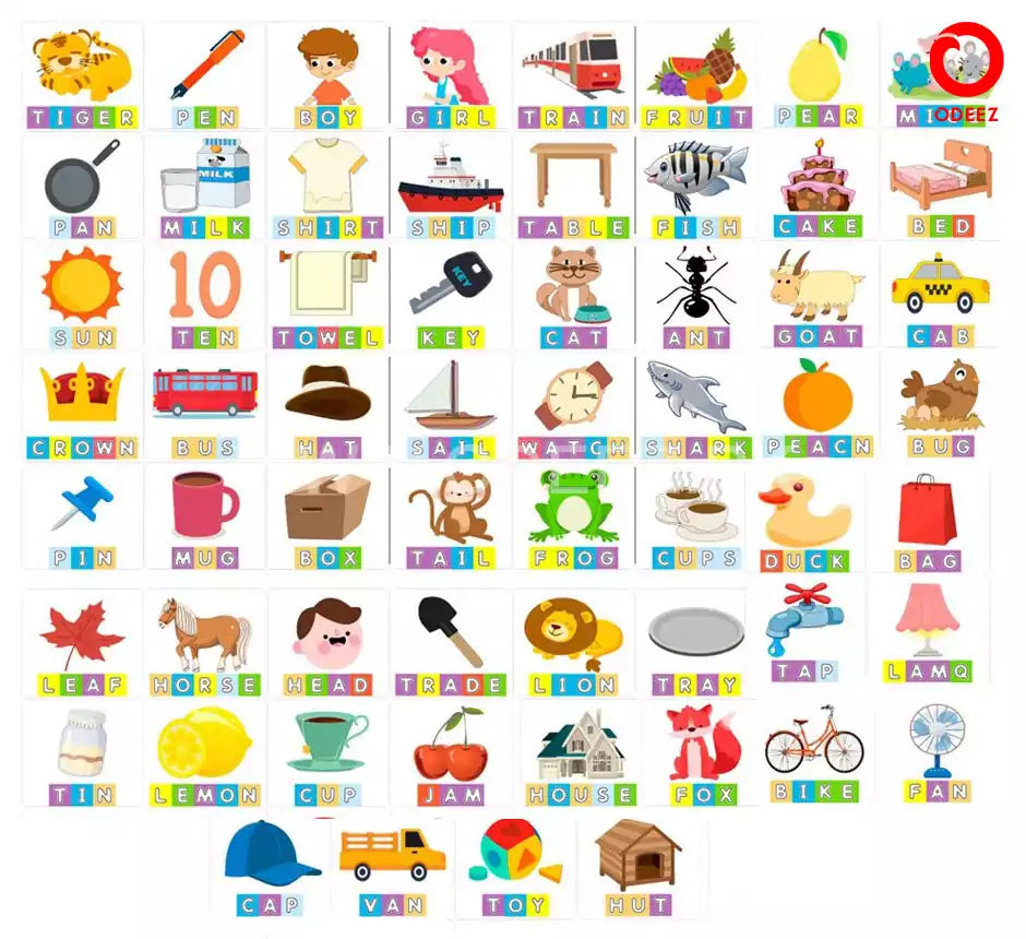 2 in 1 Letter Matching Wooden Kit - Default Title - Odeez | Educational Toys Pakistan 