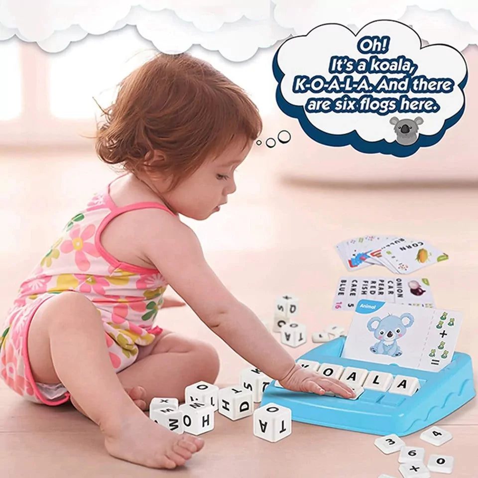 2 in 1 Word & Maths Learning Kit - 32 Cards - Default Title - Odeez | Educational Toys Pakistan 