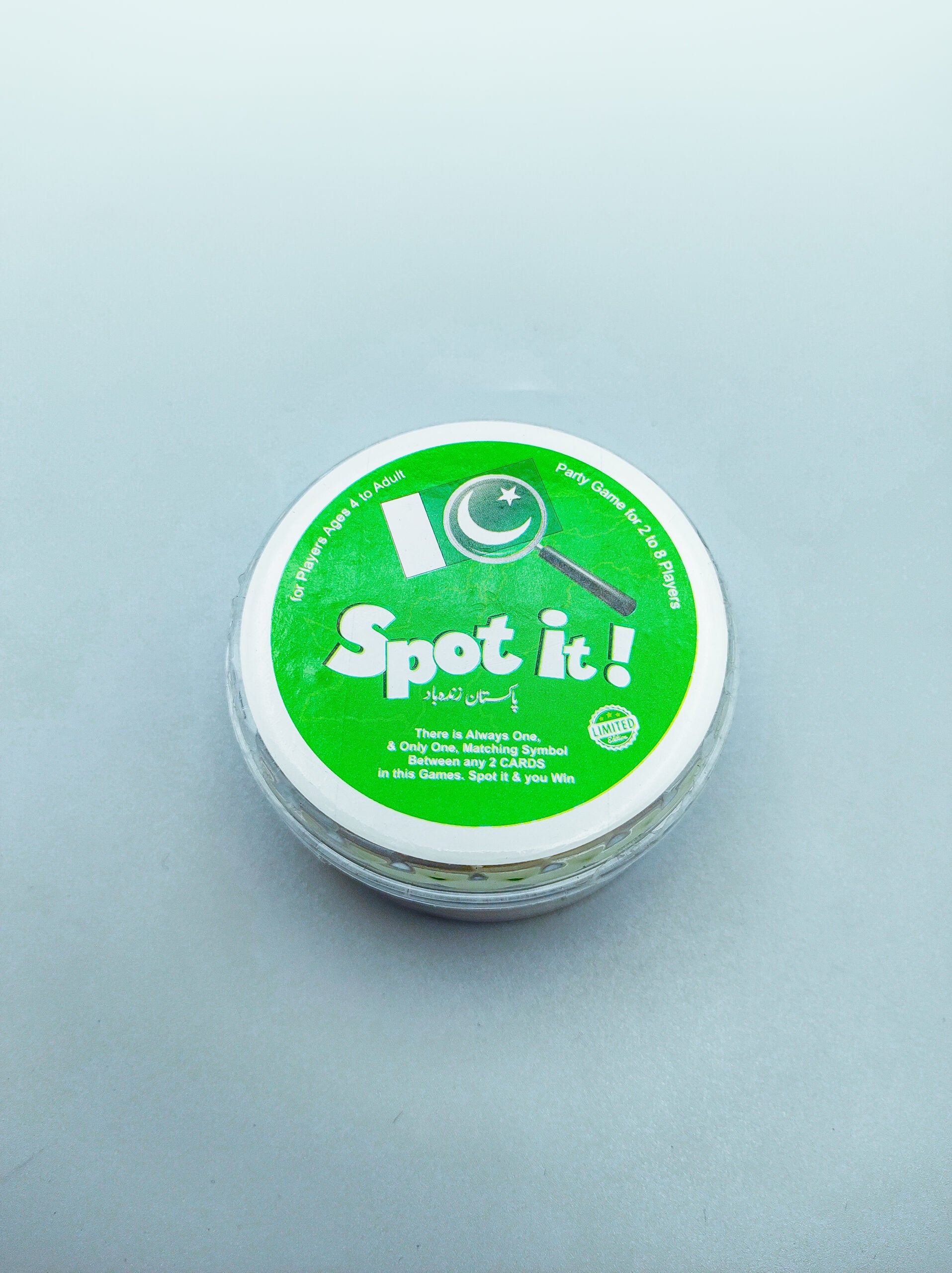 Pakistani Spot it! Active Play Acrylic Box - 46 Cards - 01B - Default Title - Odeez | Educational Toys Pakistan 