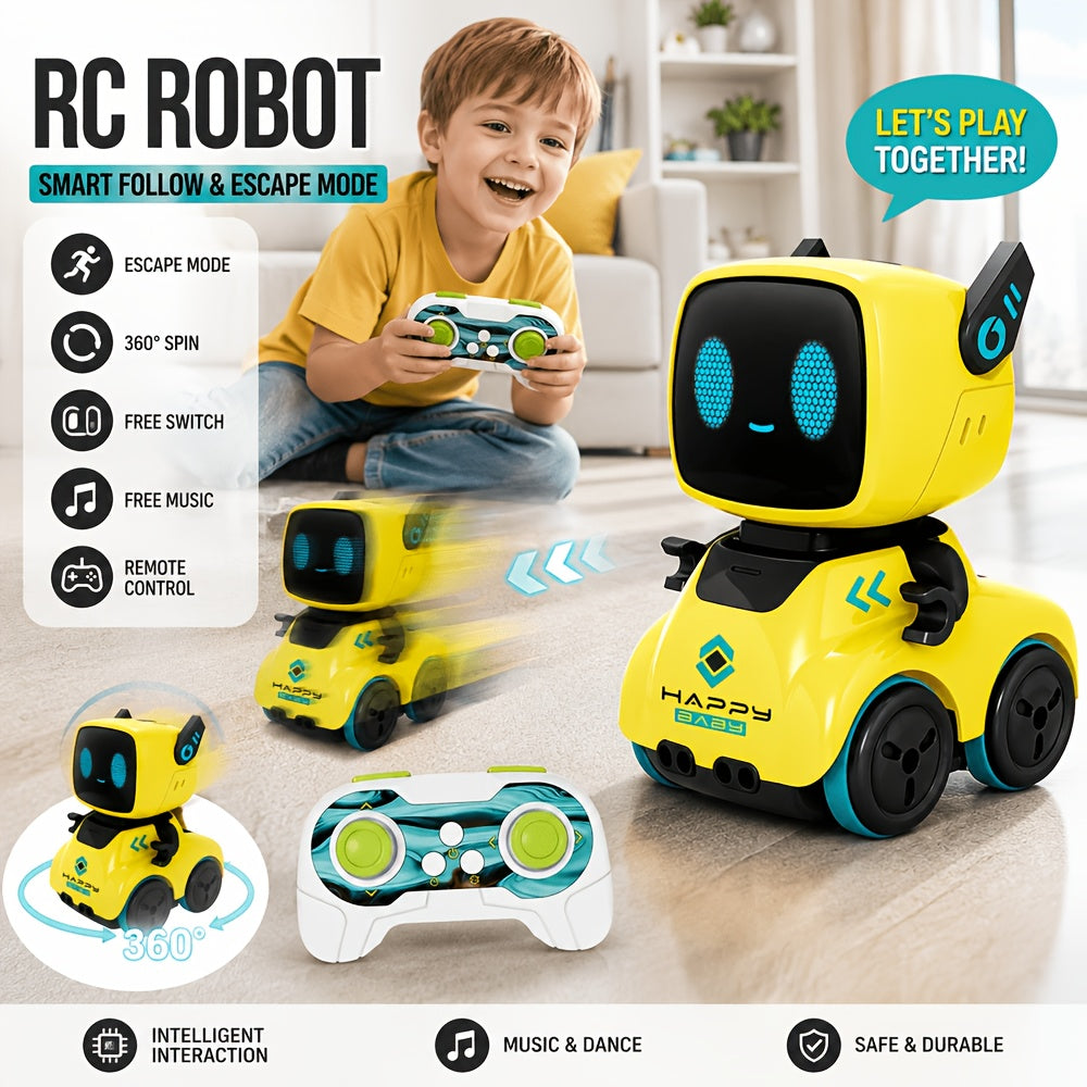 Cute Intelligent RC Smart Robot Toy with Follow Mode - 215