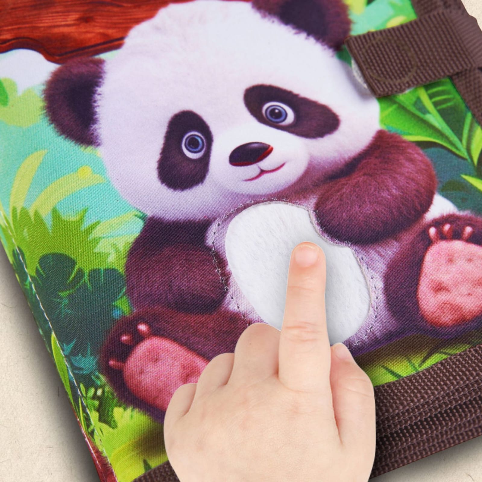 Wild Animals Tactile Touch and Feel Book - 360