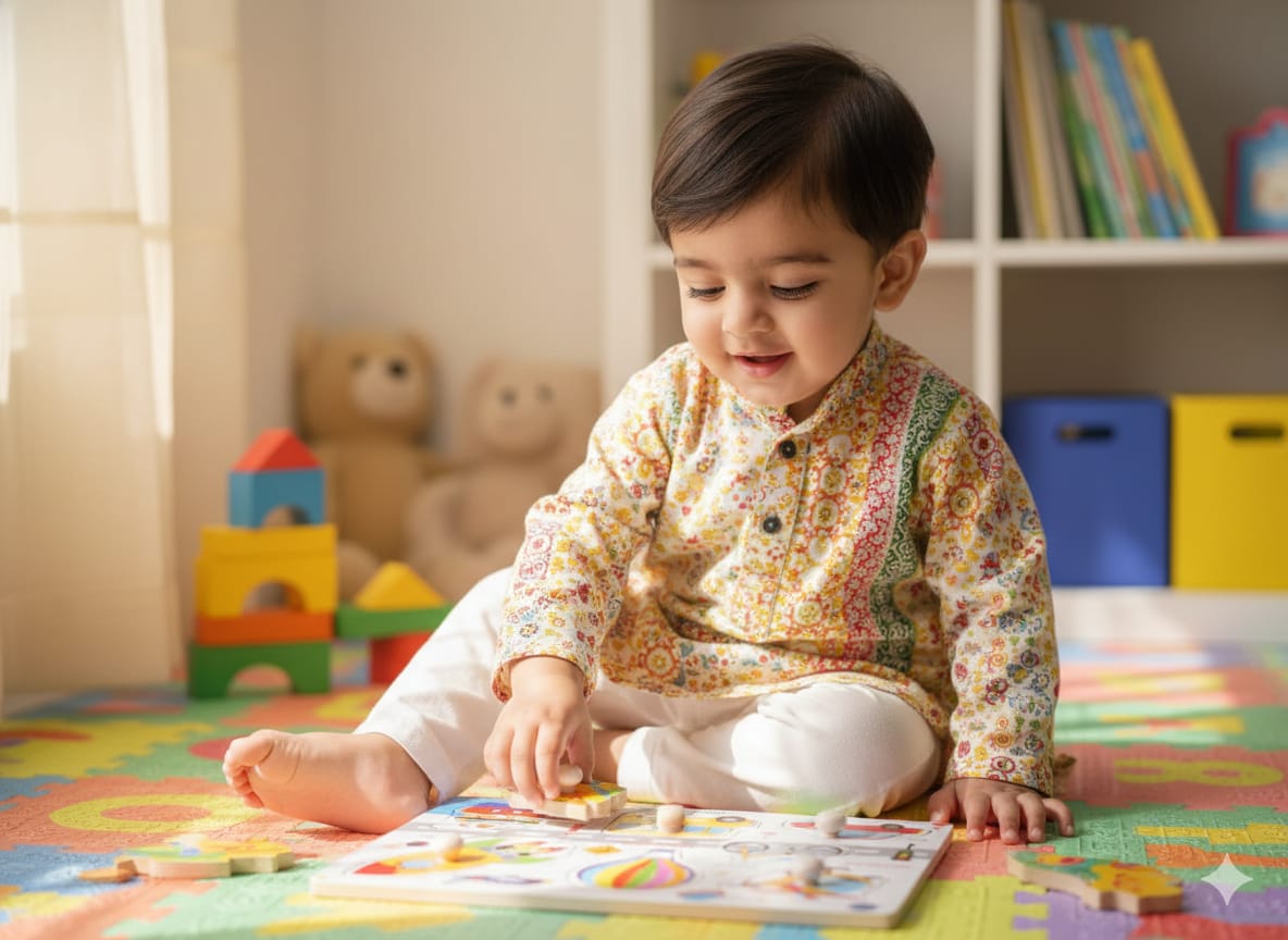 Wooden Small Transport Knob Board - 415