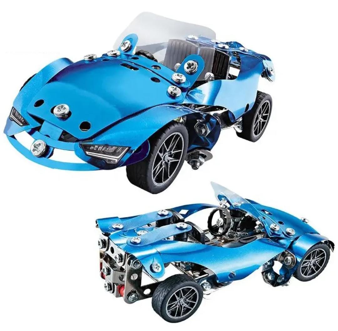 Build and Play Steel Racing Car Construction - 242 - Default Title - Odeez | Educational Toys Pakistan 