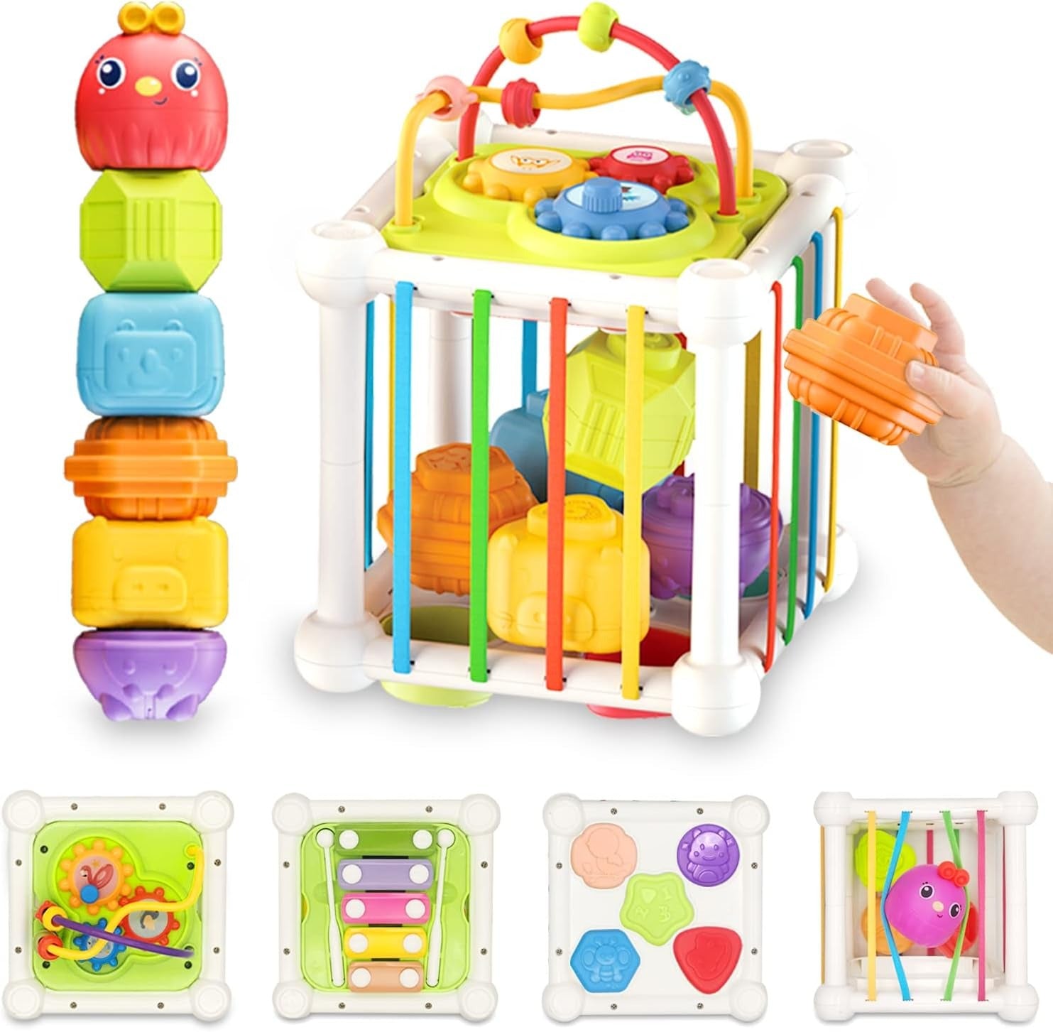 Baby Multifunction Activity Shapes Learning Cube - 03C