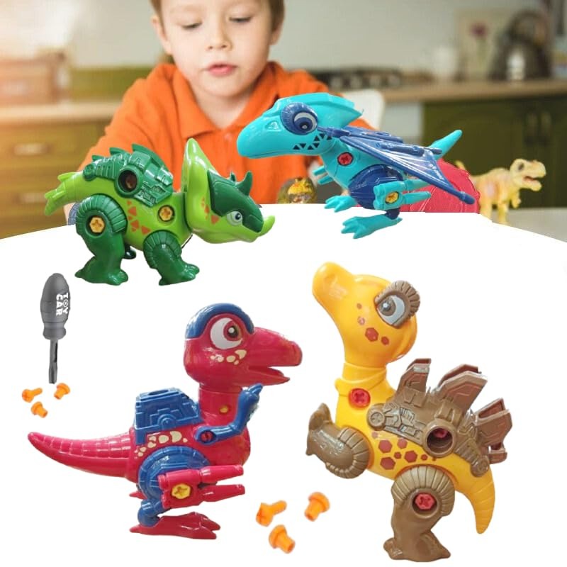 DIY Dinosaur Assembly Construction Tool Kit - 34D